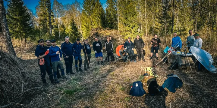 Brumunddal Diskgolfklubb sin dugnadsgjeng har pause.